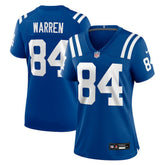 Tyler Warren Indianapolis Colts Women's Game Jersey Royal - Nike