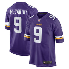J.J. McCarthy Minnesota Vikings Player Game Jersey Purple - Nike