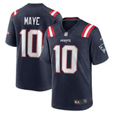 Drake Maye New England Patriots Player Game Jersey Navy - Nike