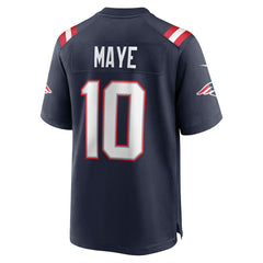 Drake Maye New England Patriots Player Game Jersey Navy - Nike