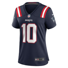 Drake Maye New England Patriots Women's Player Game Jersey Navy - Nike