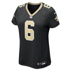 Tyler Shough New Orleans Saints Women's Game Jersey Black - Nike