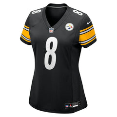 Aaron Rodgers Pittsburgh Steelers Women's Game Jersey Black - Nike