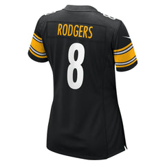 Aaron Rodgers Pittsburgh Steelers Women's Game Jersey Black - Nike