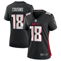 Kirk Cousins Atlanta Falcons Women's Game Player Jersey Black - Nike