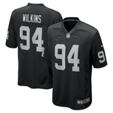 Christian Wilkins Las Vegas Raiders Team Game Jersey Black - Nike