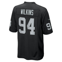 Christian Wilkins Las Vegas Raiders Team Game Jersey Black - Nike