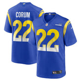 Blake Corum Los Angeles Rams Game Player Jersey Royal - Nike