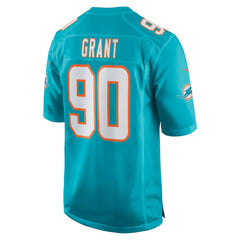 Kenneth Grant Miami Dolphins 2025 NFL Draft First Round Pick Game Jersey Aqua - Nike