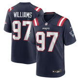 Milton Williams New England Patriots Game Player Jersey Navy - Nike