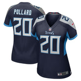 Tony Pollard Tennessee Titans Women's Game Player Jersey Navy - Nike