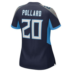 Tony Pollard Tennessee Titans Women's Game Player Jersey Navy - Nike