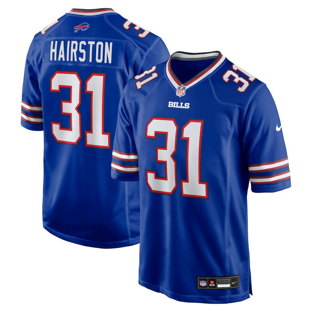 Maxwell Hairston Buffalo Bills 2025 NFL Draft First Round Pick Game Jersey Royal - Nike