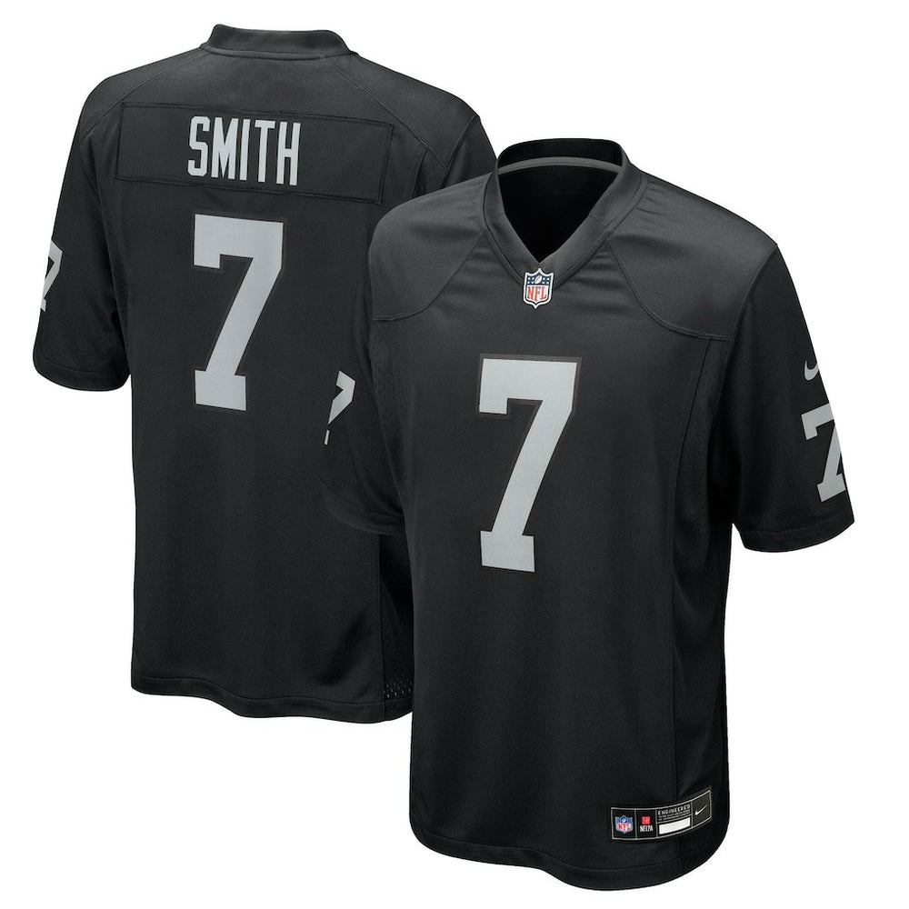 Geno Smith Las Vegas Raiders Game Player Jersey Black - Nike