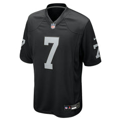 Geno Smith Las Vegas Raiders Game Player Jersey Black - Nike