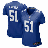 Abdul Carter New York Giants Women's First Round Pick Game Jersey Royal - Nike