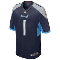Cameron Ward Tennessee Titans 2025 NFL Draft First Round Pick Alternate Game Jersey Navy - Nike