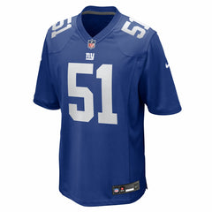 Abdul Carter New York Giants 2025 NFL Draft First Round Pick Game Jersey Royal - Nike