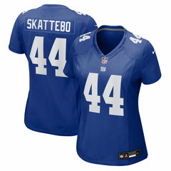 Cam Skattebo New York Giants Women's Team Game Player Jersey Royal - Nike