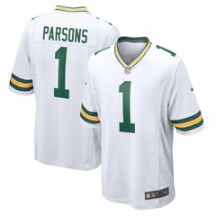 Micah Parsons Green Bay Packers Game Player Jersey White - Nike