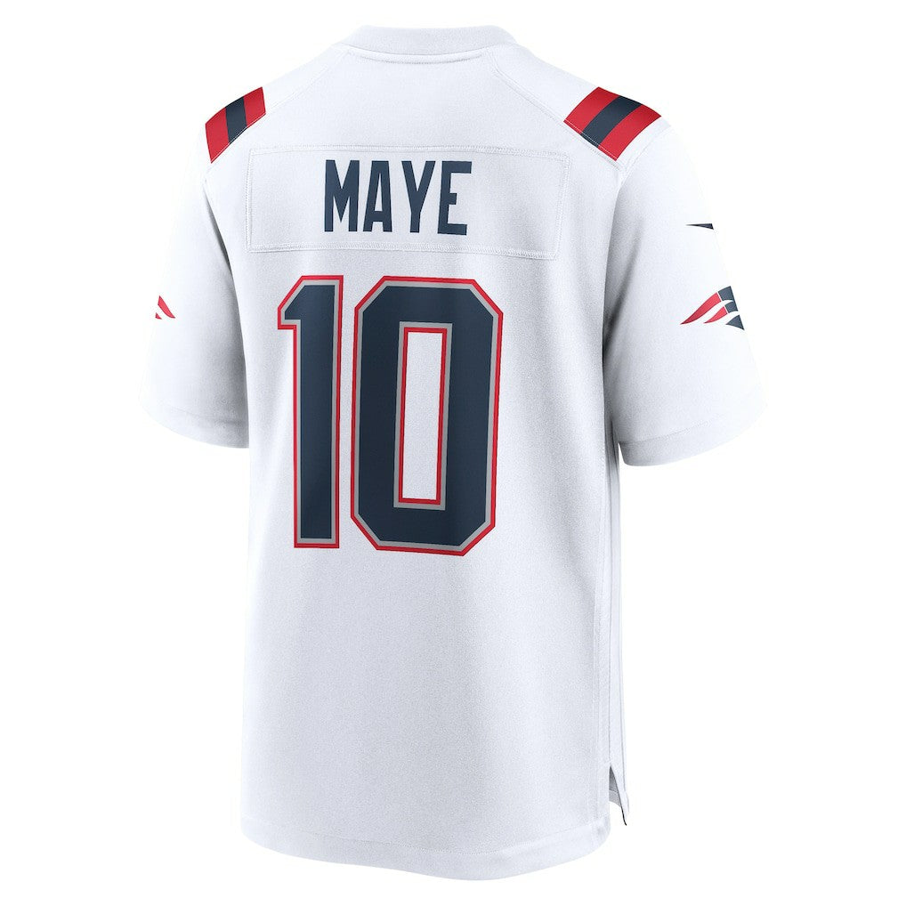 Drake Maye New England Patriots Player Game Jersey - White | NFL Jerseys