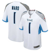 Cameron Ward Tennessee Titans 2025 NFL Draft First Round Pick Game Jersey White - Nike