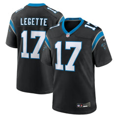 Xavier Legette Carolina Panthers 2024 NFL First Round Pick Game Player Jersey Black - Nike