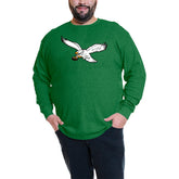 Jalen Hurts Philadelphia Eagles Big & Tall Thermal Waffle Long Sleeve T-Shirt Kelly Green - Fanatics