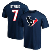 C.J. Stroud Houston Texans Big & Tall Player Name & Number T-Shirt Navy - Fanatics