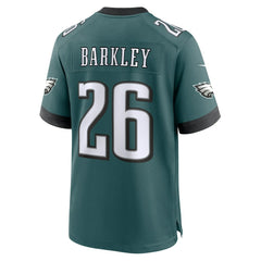 Saquon Barkley Philadelphia Eagles Game Player Jersey Midnight Green - Nike