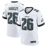 Saquon Barkley Philadelphia Eagles Game Jersey White - Nike