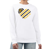 San Diego Padres G-III 4Her by Carl Banks Women's Heart Logo Fleece Pullover Sweatshirt discount