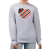 San Francisco Giants G-III 4Her by Carl Banks Women's Heart Logo Fleece Pullover Sweatshirt Lifestyle