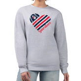 Cleveland Guardians G-III 4Her by Carl Banks Women's Heart Logo Fleece Pullover Sweatshirt discount