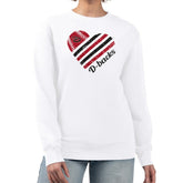 Arizona Diamondbacks G-III 4Her by Carl Banks Women's Heart Logo Fleece Pullover Sweatshirt for sale