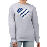 Los Angeles Dodgers G-III 4Her by Carl Banks Women's Heart Logo Fleece Pullover Sweatshirt On Sale