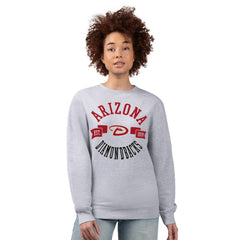 Arizona Diamondbacks G-III 4Her by Carl Banks Women's Team Logo Fleece Pullover Sweatshirt discount