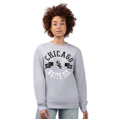 Chicago White Sox G-III 4Her by Carl Banks Women's Team Logo Fleece Pullover Sweatshirt Clearance