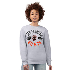 San Francisco Giants G-III 4Her by Carl Banks Women's Team Logo Fleece Pullover Sweatshirt Clearance
