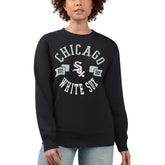 Chicago White Sox G-III 4Her by Carl Banks Women's Team Logo Fleece Pullover Sweatshirt for sale