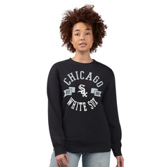 Chicago White Sox G-III 4Her by Carl Banks Women's Team Logo Fleece Pullover Sweatshirt for sale