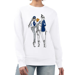 Los Angeles Dodgers G-III 4Her by Carl Banks Women's Baseball Girls Fleece Pullover Sweatshirt Near Me
