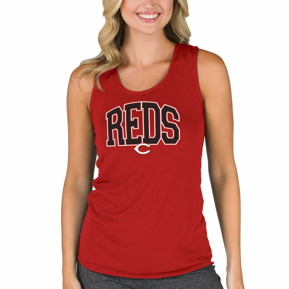 Cincinnati Reds Concepts Sport Women's Marathon Racerback Tank Top discount