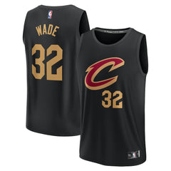Fanatics - Dean Wade Cleveland Cavaliers Youth Fast Break Replica Player Jersey - Statement Editi- Black