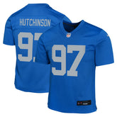 Aidan Hutchinson Detroit Lions Youth Game Jersey Blue - Nike