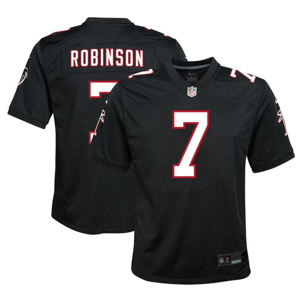 Bijan Robinson Atlanta Falcons Youth Game Jersey Black - Nike