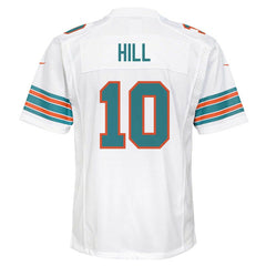 Tyreek Hill Miami Dolphins Youth Game Jersey White - Nike