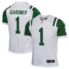 Ahmad Sauce Gardner New York Jets Youth Game Jersey White - Nike
