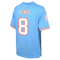 Will Levis Tennessee Titans Youth Game Jersey Light Blue - Nike