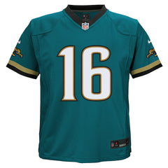 Trevor Lawrence Jacksonville Jaguars Preschool Prowler Throwback Player Game Jersey Teal - Nike